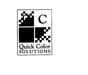 QCS QUICK COLOR SOLUTIONS logo