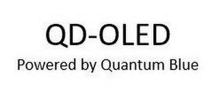 QD-OLED POWERED BY QUANTUM BLUE logo