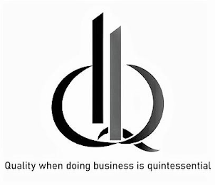 QDB QUALITY WHEN DOING BUSINESS IS QUINTESSENTIAL logo