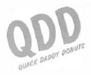 QDD QUACK DADDY DONUTS logo