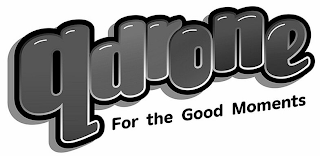 QDRONE FOR THE GOOD MOMENTS logo