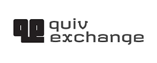 QE QUIV EXCHANGE logo
