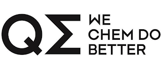 QE WE CHEM DO BETTER logo