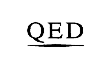 QED logo