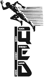QED QUICK ENERGY DRINK DRINK ENERGY QUICK logo