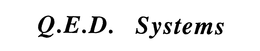 Q.E.D. SYSTEMS logo