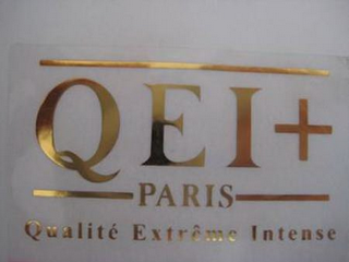 QEI + PARIS QUALITÉ EXTRÊME INTENSE logo