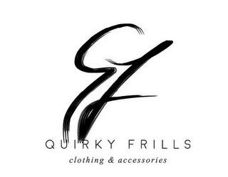 QF QUIRKY FRILLS CLOTHING & ACCESSORIES logo