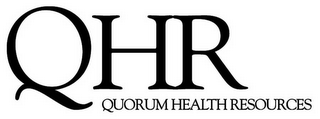 QHR QUORUM HEALTH RESOURCES logo