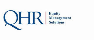 QHR|EQUITY MANAGEMENT SOLUTIONS logo