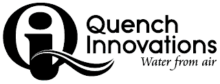 QI QUENCH INNOVATIONS WATER FROM AIR logo