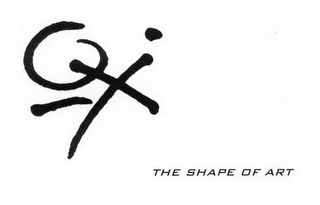 QI-X THE SHAPE OF ART logo
