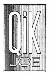 QIK JOE logo