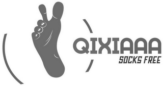 QIXIAAA SOCKS FREE logo