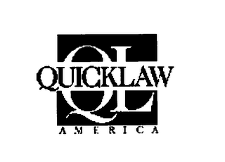 QL QUICKLAW AMERICA logo