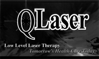 QLASER LOW LEVEL LASER THERAPY TOMORROW'S HEALTH CARE TODAY logo