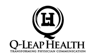 QLH Q-LEAP HEALTH TRANSFORMING PHYSICIAN COMMUNICATION logo