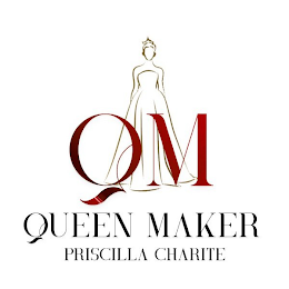 QM QUEEN MAKER PRISCILLA CHARITE logo