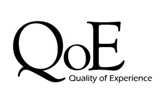 QOE QUALITY OF EXPERIENCE logo