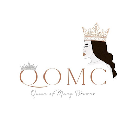 QOMC QUEEN OF MANY CROWNS logo