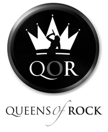 QOR QUEENS OF ROCK logo