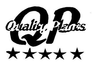 QP QUALITY PLANTS logo
