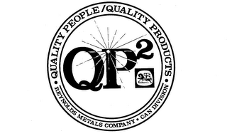 QP2 QUALITY PEOPLE/QUALITY PRODUCTS REYNOLDS METAL COMPANY CAN DIVISION logo