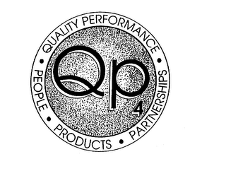 QP4 QUALITY PERFORMANCE PEOPLE PRODUCTS PARTNERSHIPS