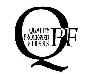 QPF QUALITY PROCESSED FIBERS logo