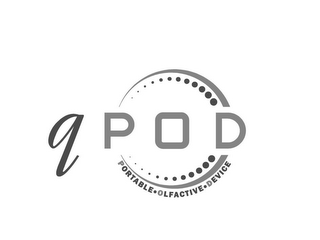 QPOD PORTABLE·OLFACTIVE·DEVICE logo