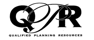 QPR QUALIFIED PLANNING RESOURCES