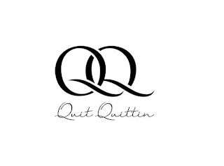 QQ QUIT QUITTIN logo