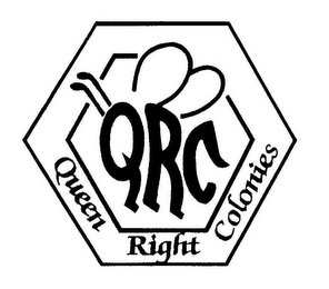 QRC QUEEN RIGHT COLONIES logo