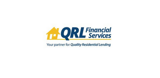 QRL FINANCIAL SERVICES YOUR PARTNER FOR QUALITY RESIDENTIAL LENDING logo