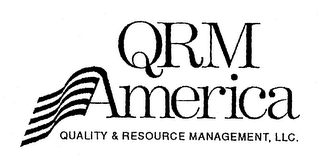 QRM AMERICA QUALITY & RESOURCE MANAGEMENT, LLC. logo