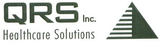 QRS INC. HEALTHCARE SOLUTIONS logo