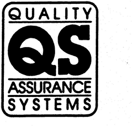 QS QUALITY ASSURANCE SYSTEMS logo