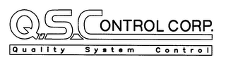 Q.S.CONTROL CORP. QUALITY SYSTEM CONTROL logo