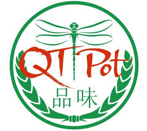 QT POT - CHINESE CHARACTERS UNDERNEATH - GOOD TASTE logo
