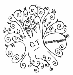 QT QUEEN TANGERINE logo