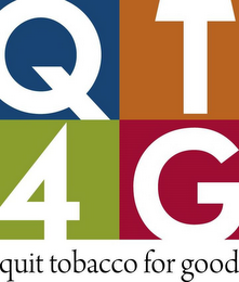 QT4G QUIT TOBACCO FOR GOOD logo