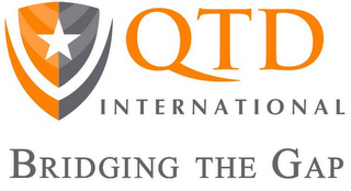 QTD INTERNATIONAL BRIDGING THE GAP logo