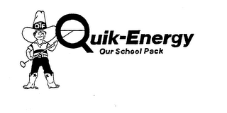 QTF QUIK-ENERGY OUR SCHOOL PACK logo