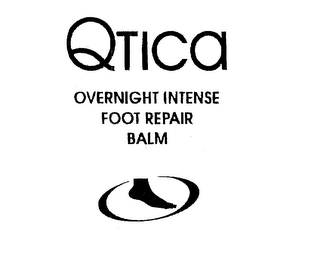 QTICA OVERNIGHT INTENSE FOOT REPAIR BALM logo
