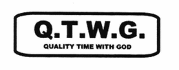 Q.T.W.G. QUALITY TIME WITH GOD logo