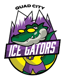 QUAD CITY ICE GATORS logo