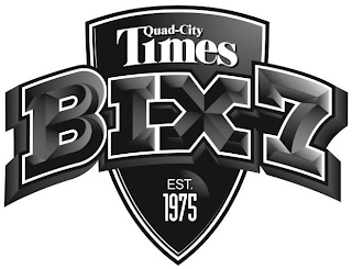 QUAD-CITY TIMES BIX 7 EST. 1975 logo