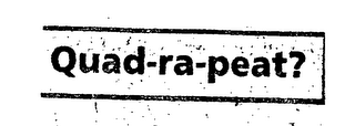 QUAD-RA-PEAT logo