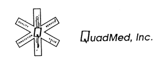 QUADMED, INC. Q QUALITY INNOVATION VALUE SERVICE logo