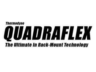 QUADRAFLEX - THE ULTIMATE IN RACK-MOUNT TECHNOLOGY logo